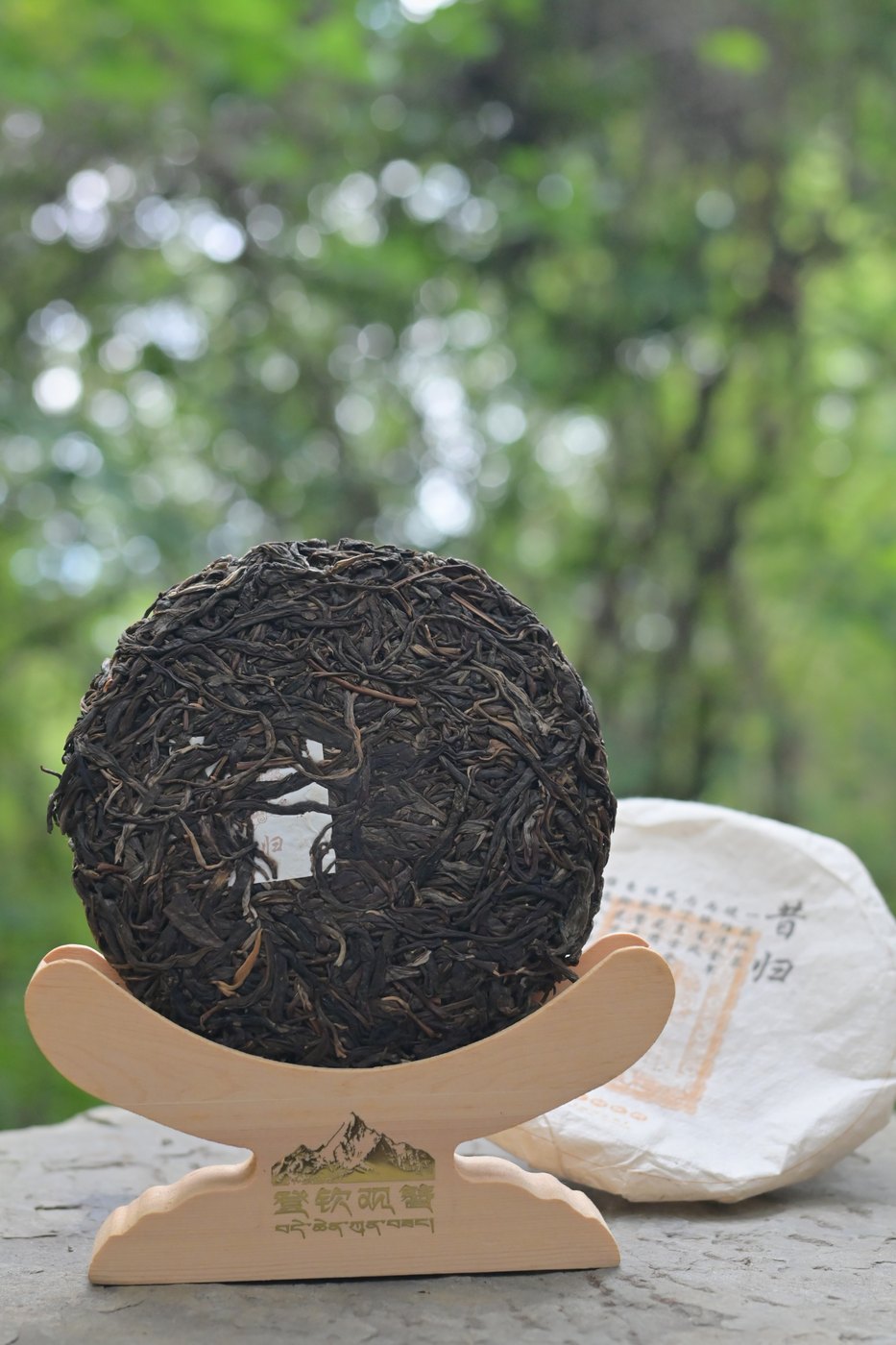 昔歸古樹純料普洱生茶 茶面展示